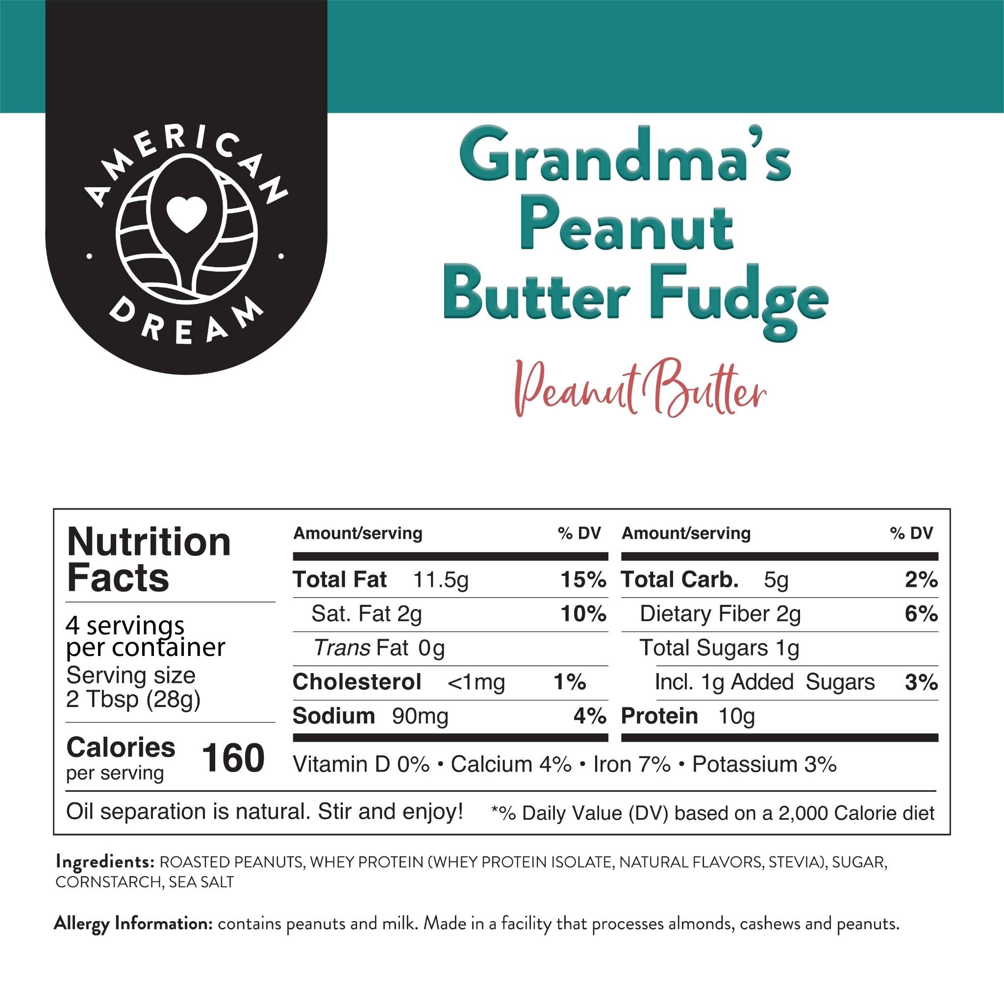 Baby Butter 4oz Grandma's Fudge Peanut Butter