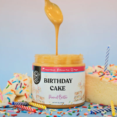 Birthday Cake Peanut Butter