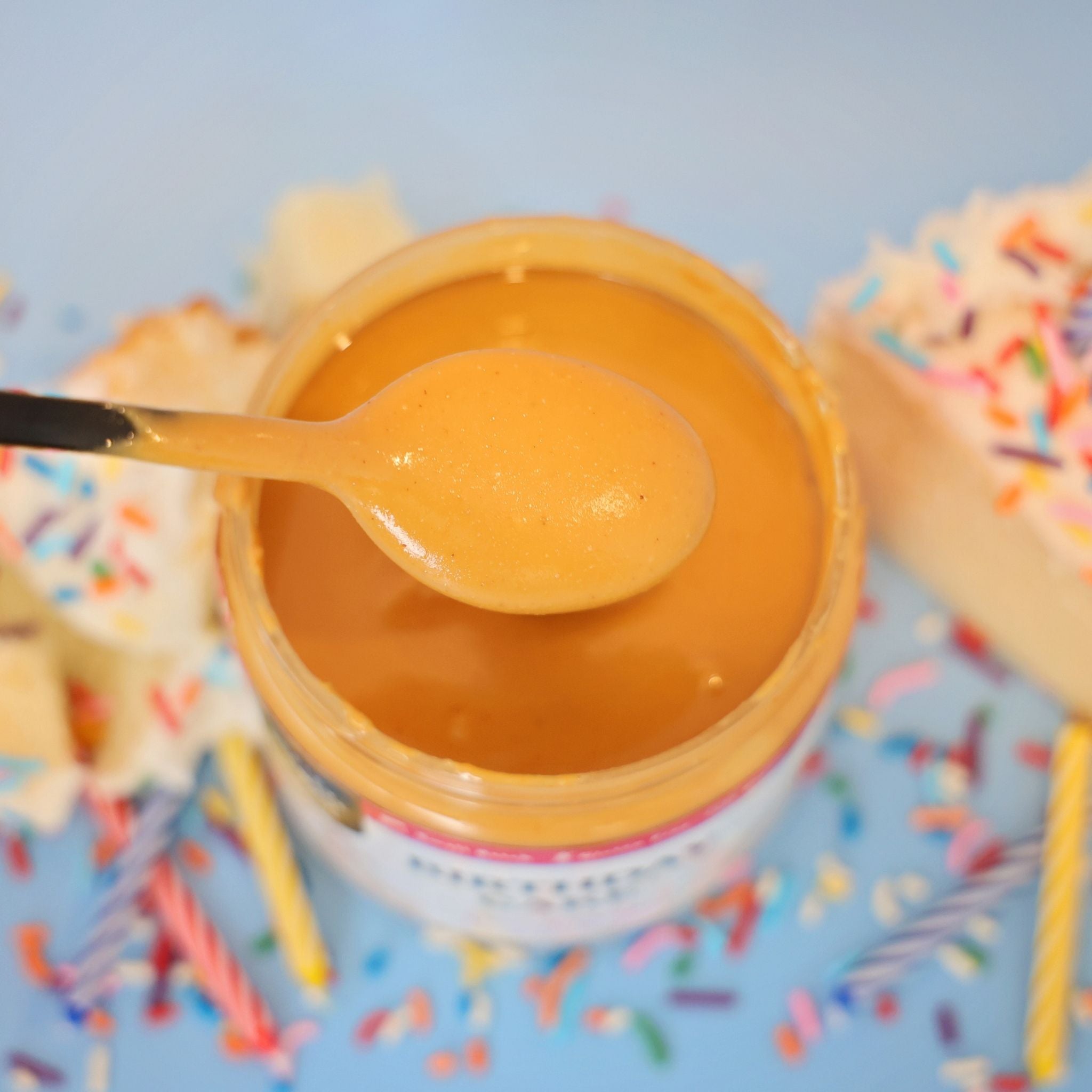 Birthday Cake Peanut Butter