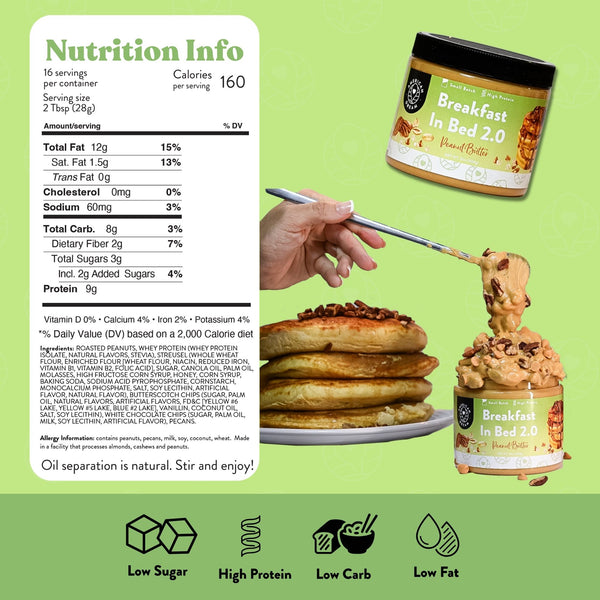 Breakfast in Bed 2.0 Peanut Butter