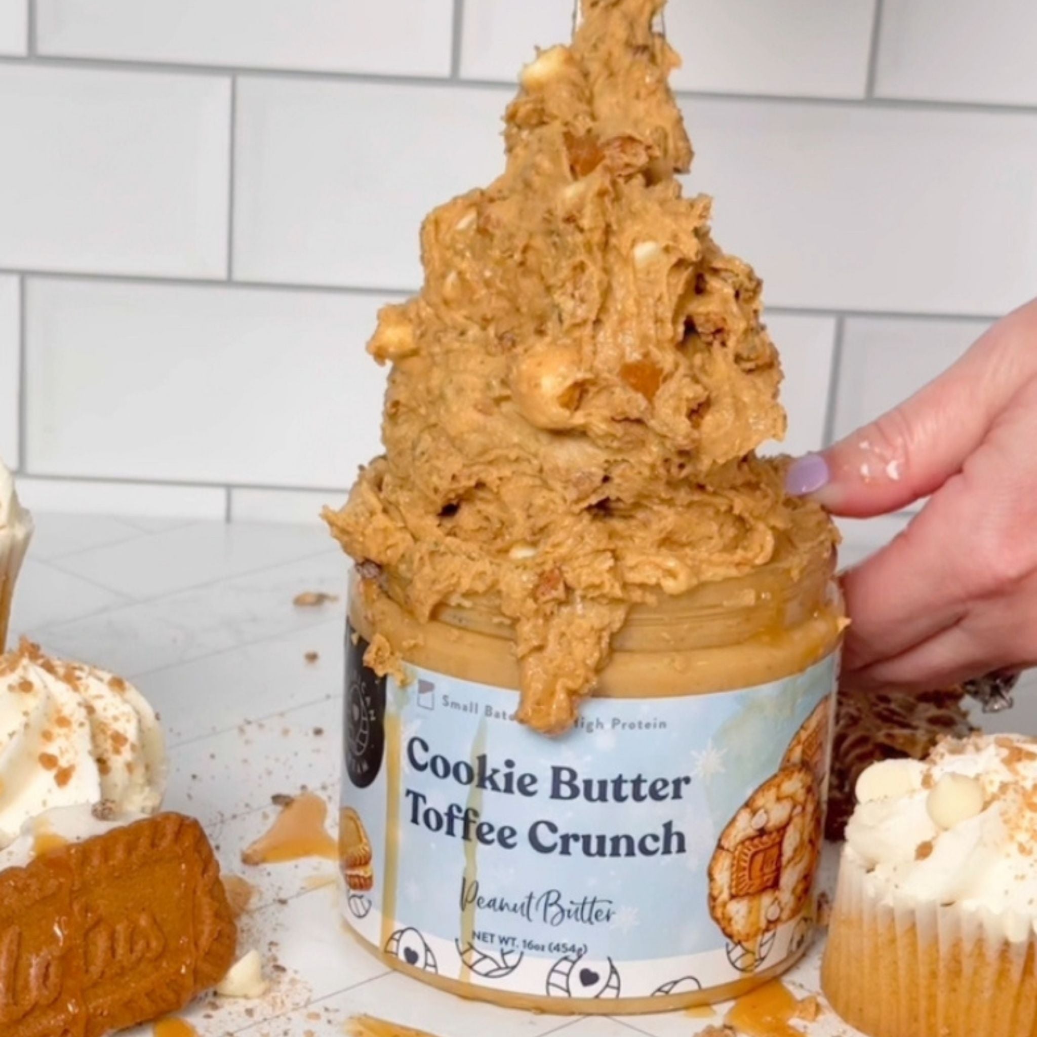 Cookie Butter Toffee Crunch Peanut Butter