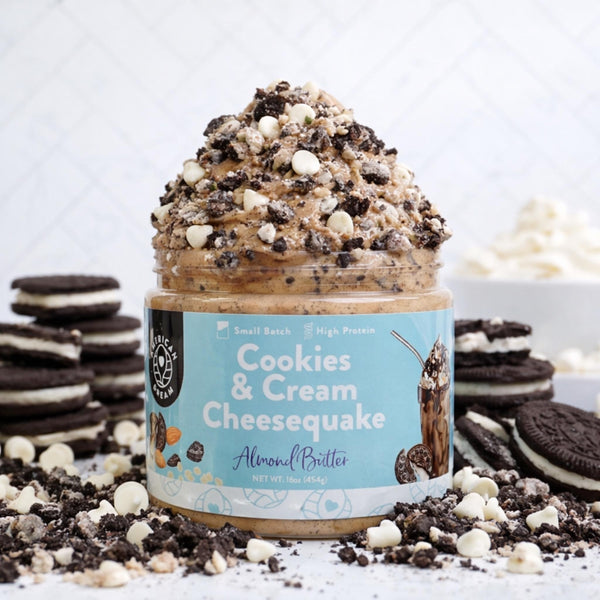 Cookies & Cream Cheesequake Almond Butter