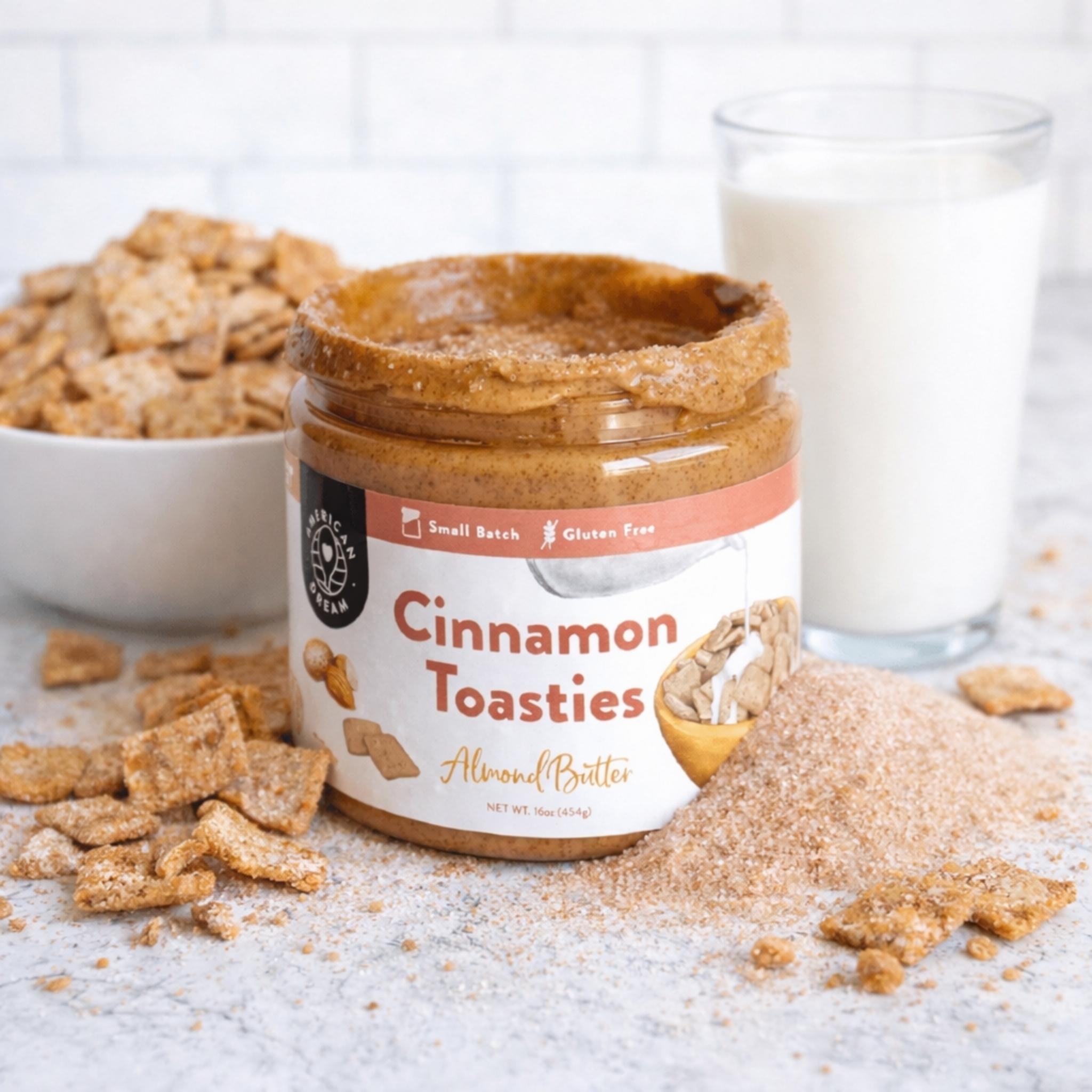 Gluten-Free Cinnamon Toasties Almond Butter