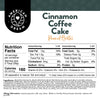 Cinnamon Coffee Cake Peanut Butter
