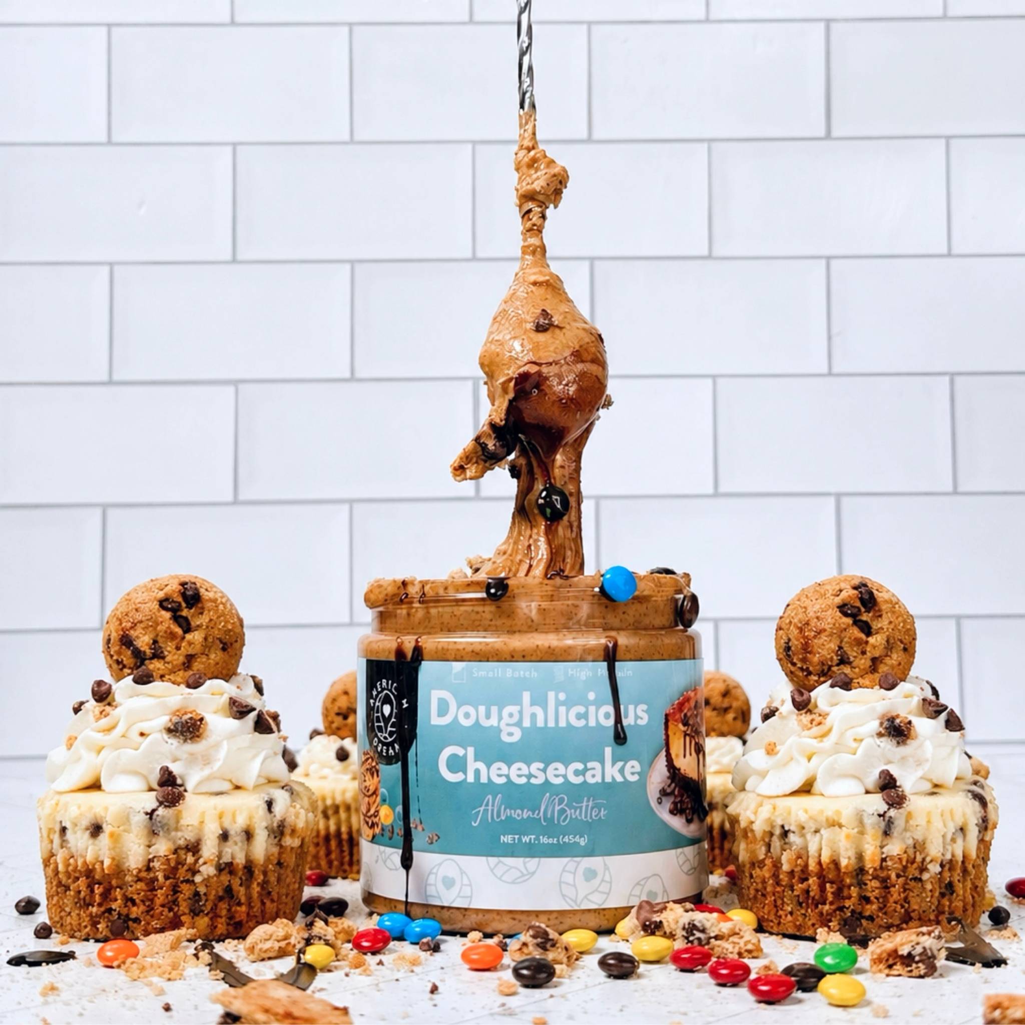 Doughlicious Cheesecake Almond Butter