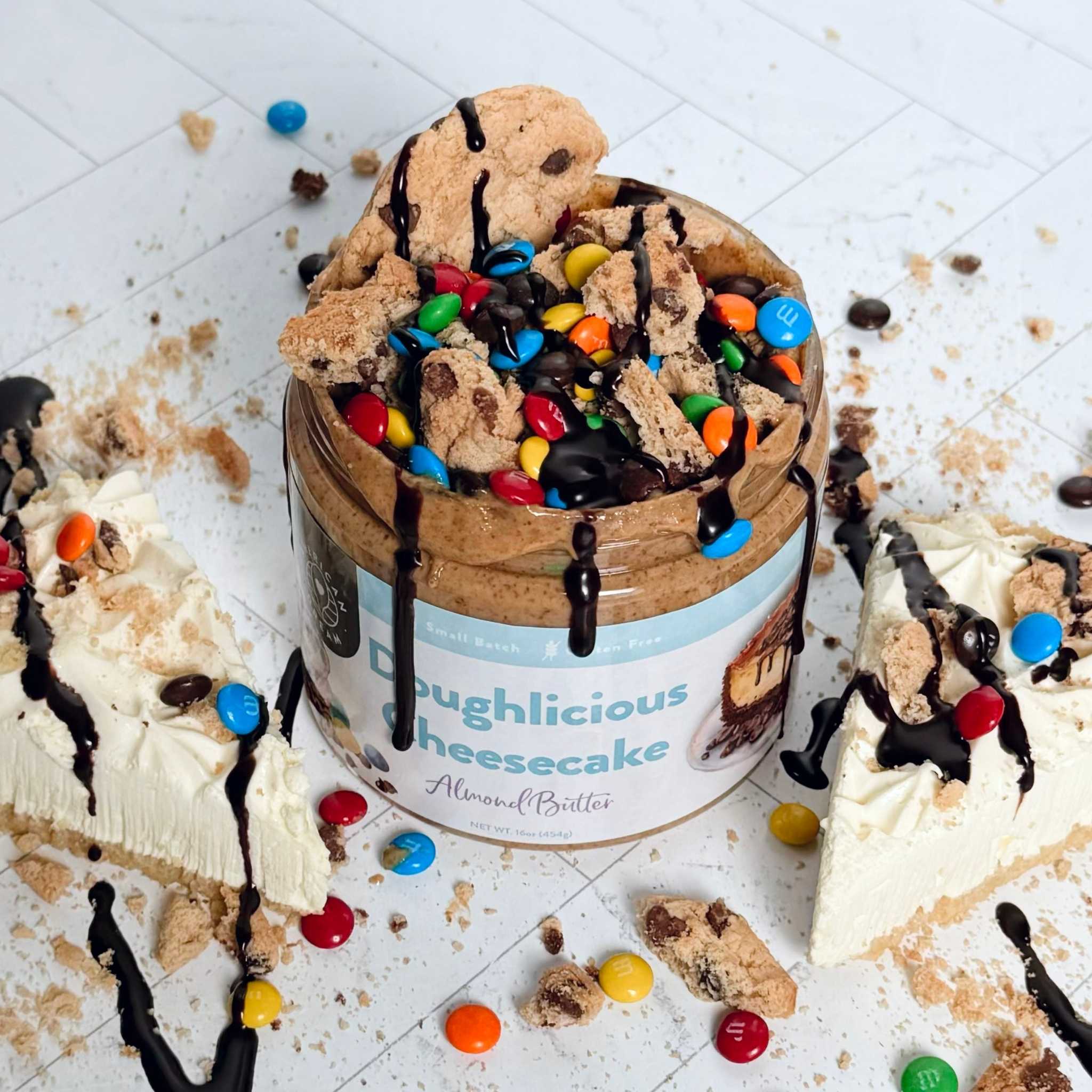 Doughlicious Cheesecake Almond Butter