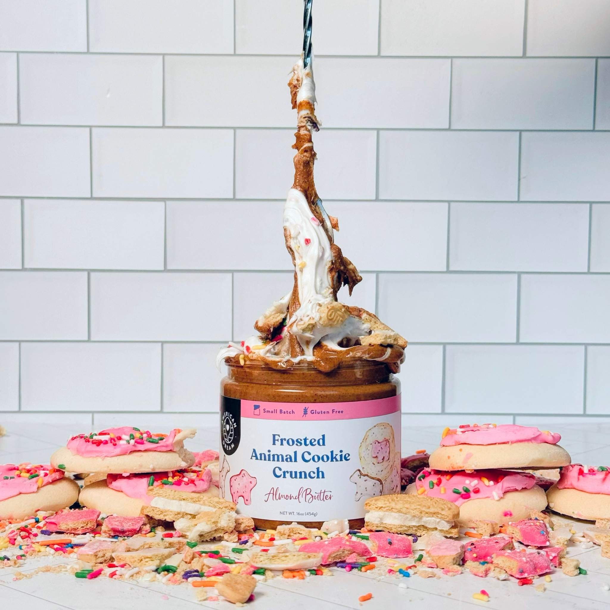 Frosted Animal Cookie Crunch Almond Butter