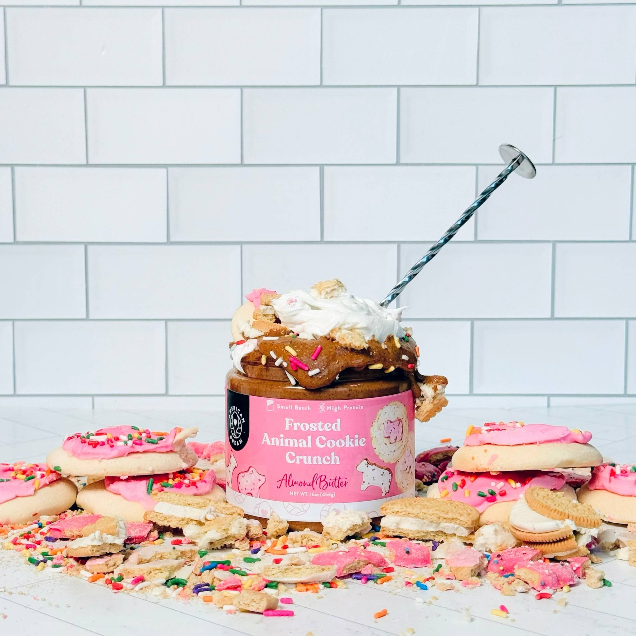 Frosted Animal Cookie Crunch Almond Butter