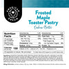 Frosted Maple Toaster Pastry Cashew Butter