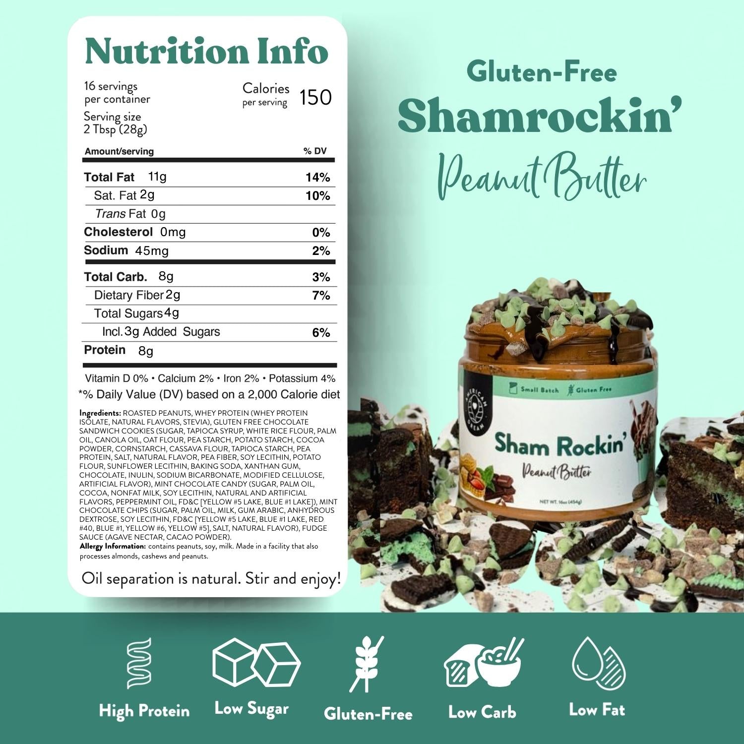 Sham Rockin' Peanut Butter