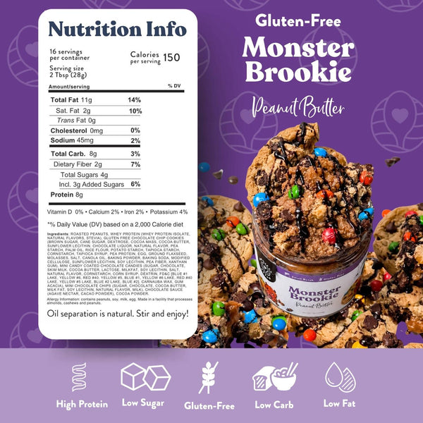 Monster Brookie Peanut Butter