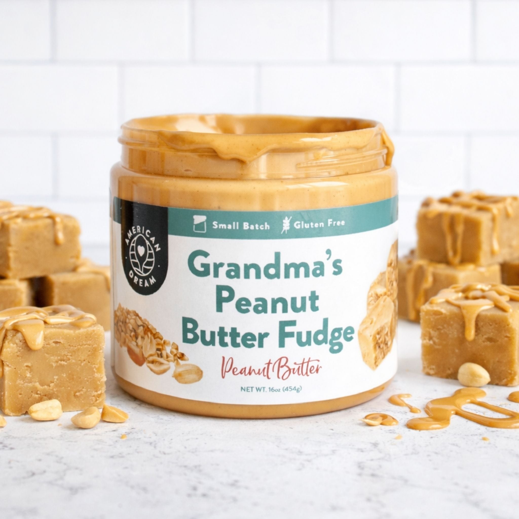 Grandma's Peanut Butter Fudge (Gluten-Free)