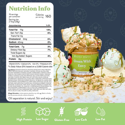 Green With Envy Peanut Butter