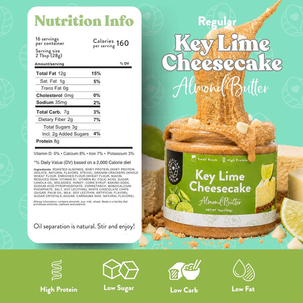 Key Lime Cheesecake Almond Butter