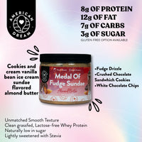Medal of Fudge Almond Butter
