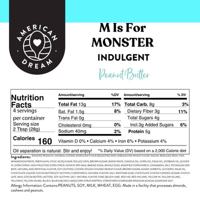 Baby Butter 4oz M is For Monster Indulgent Butter