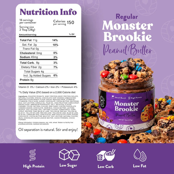 Monster Brookie Peanut Butter
