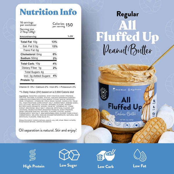 All Fluffed Up Cashew Butter