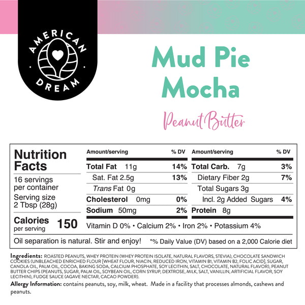 Mud Pie Mocha Peanut Butter