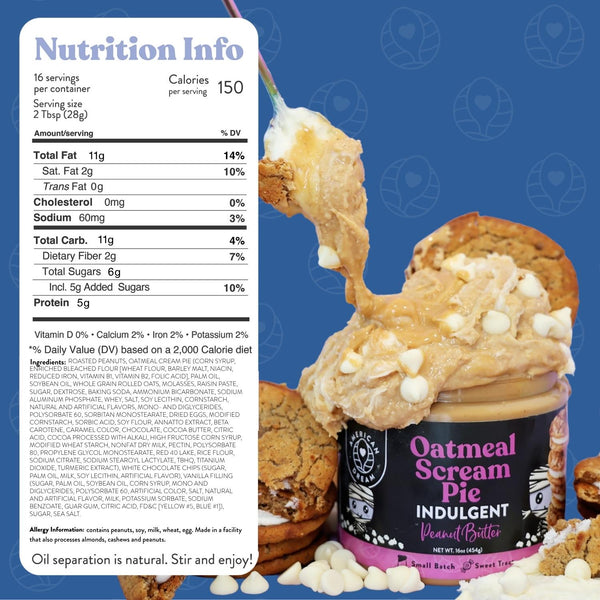 Oatmeal Scream Pie Peanut Butter