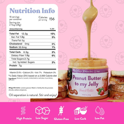 Peanut Butter to My Jelly Peanut Butter