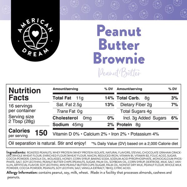 Peanut Butter Brownie Peanut Butter