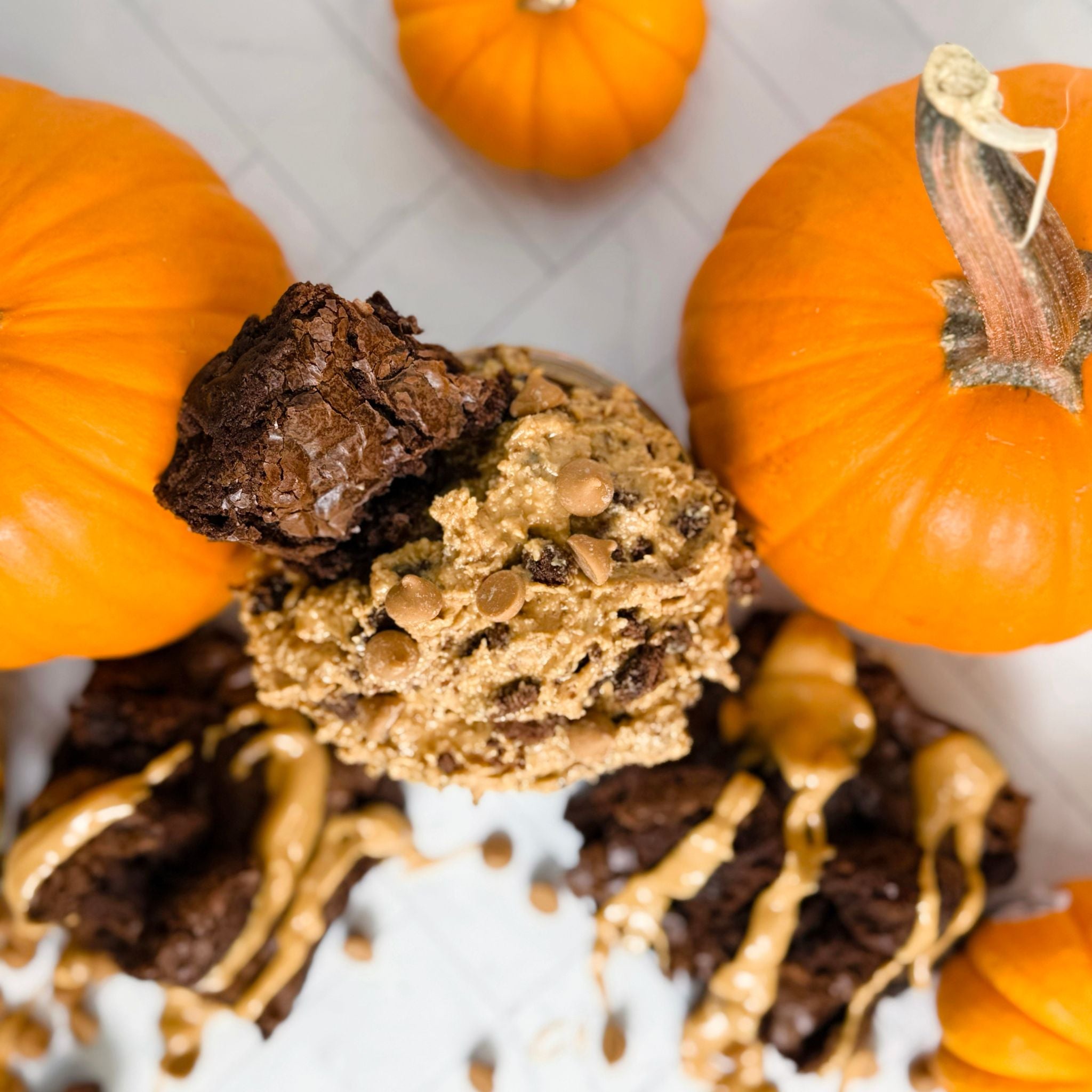 Pumpkin Brownie Peanut Butter
