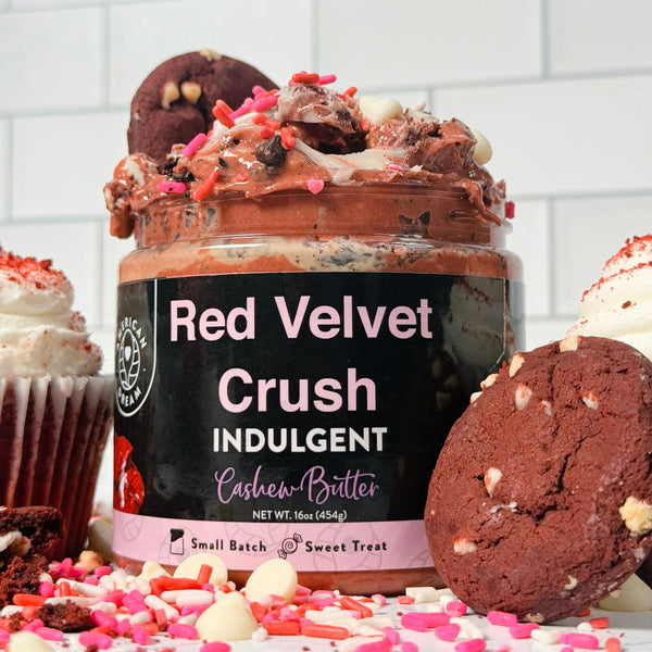 Red Velvet Crush Indulgent Cashew Butter