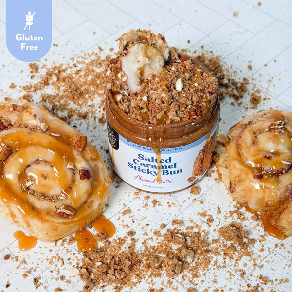Salted Caramel Sticky Bun Almond Butter