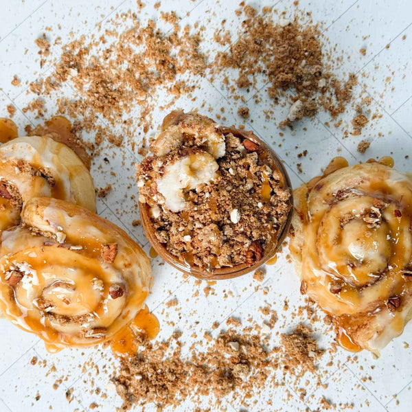 Salted Caramel Sticky Bun Almond Butter