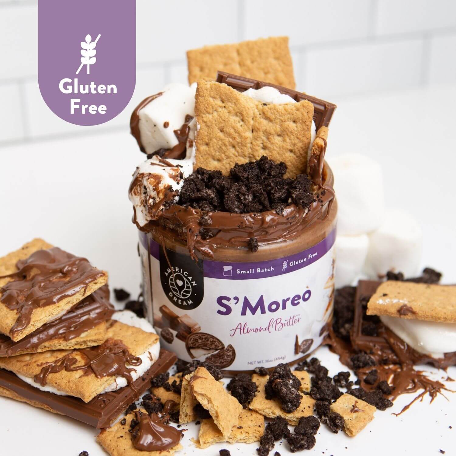 Gluten-Free S'moreo Almond Butter