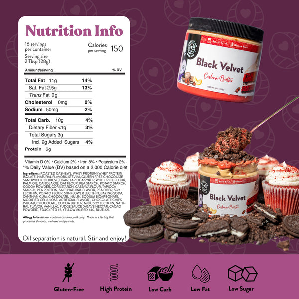 Black Velvet Cashew Butter