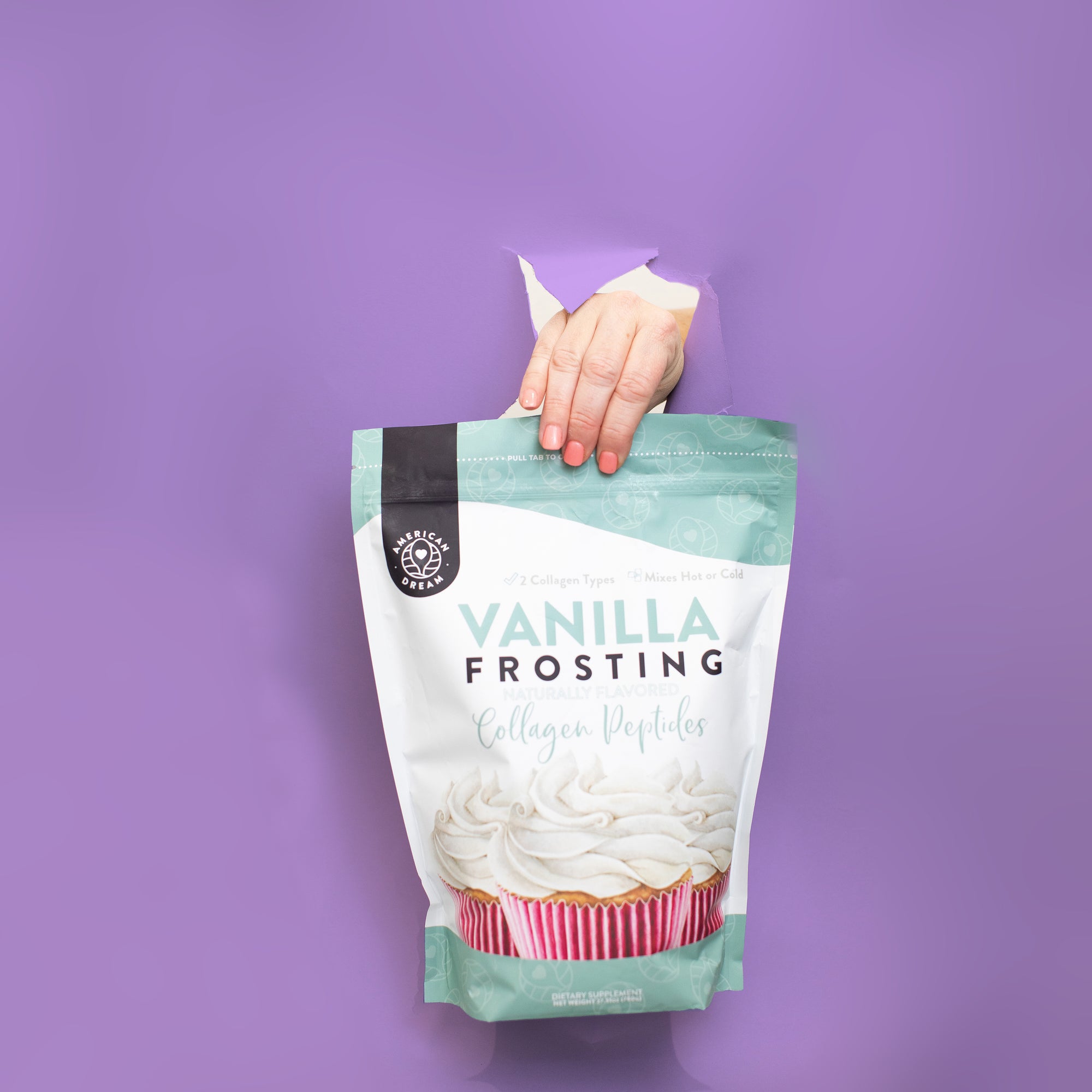 Vanilla Frosting Collagen Peptides