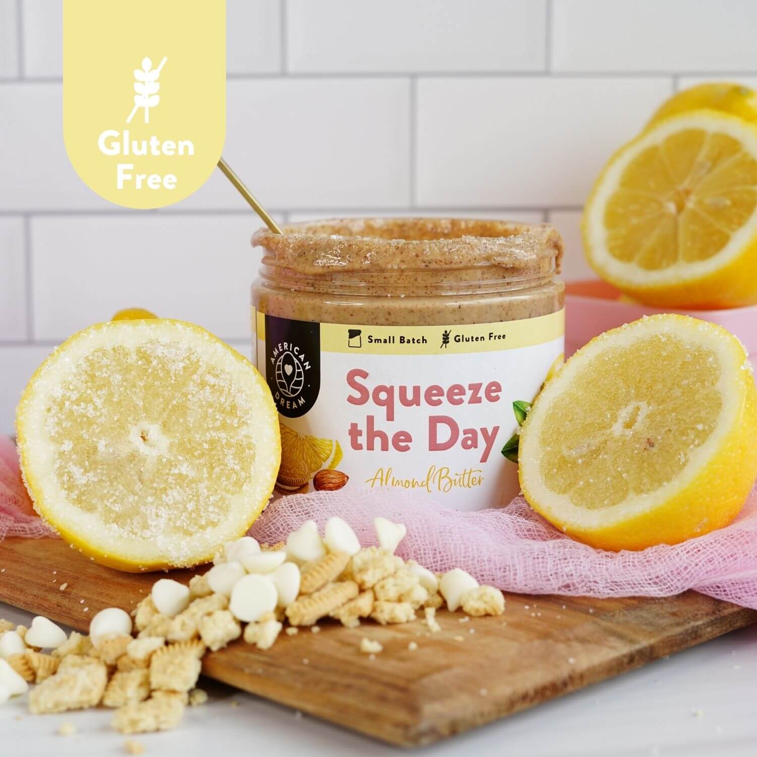 Gluten-Free Squeeze The Day Almond Butter