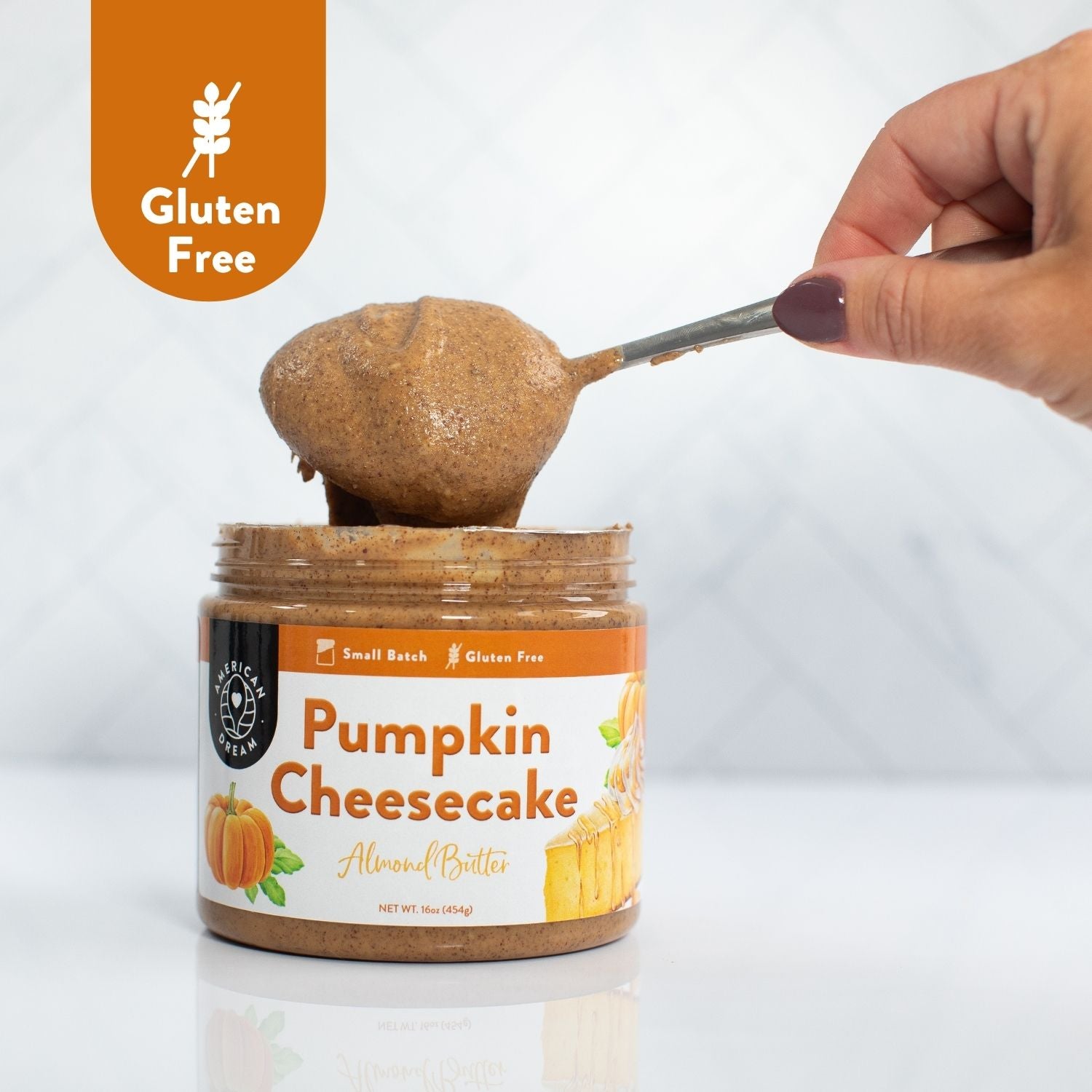 Gluten-Free Pumpkin Cheesecake Almond Butter