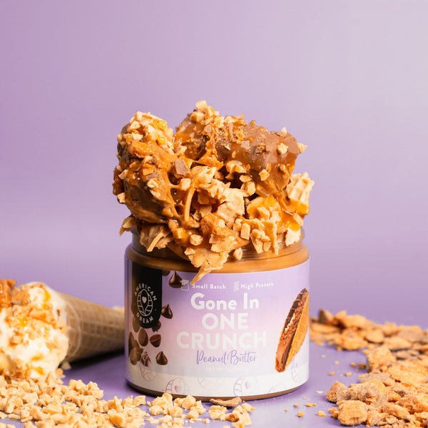 Gone In One Crunch Peanut Butter