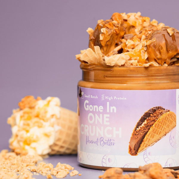 Gone In One Crunch Peanut Butter