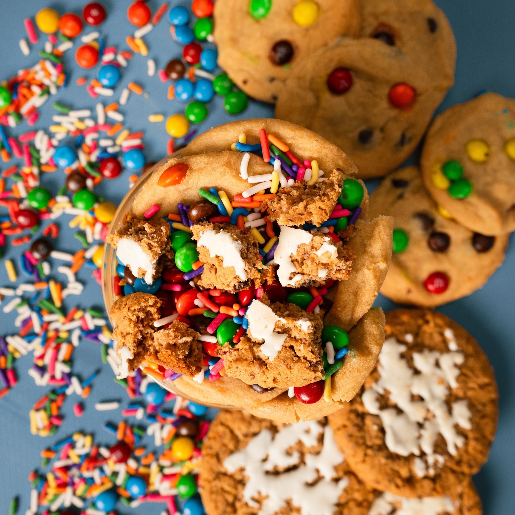 M Is For Monster Peanut Butter | Cookie Dough & Oatmeal Crunch