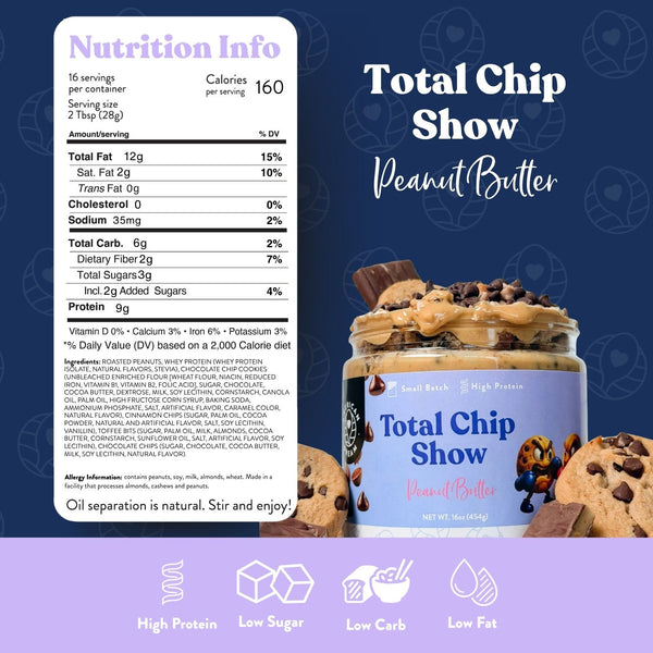 Total Chip Show Peanut Butter