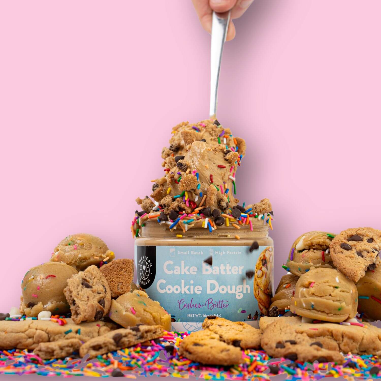 Cake Batter Cookie Dough Cashew Butter