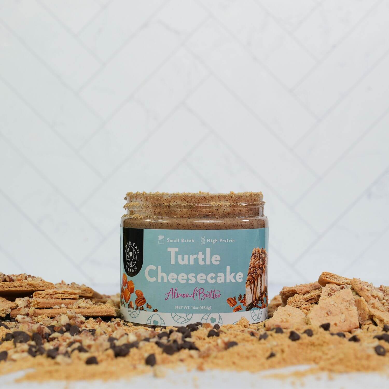 Turtle Cheesecake Almond Butter