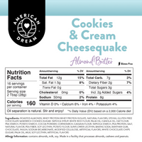 Cookies & Cream Cheesequake Almond Butter