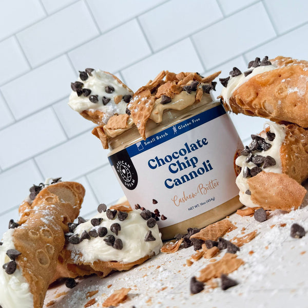 Chocolate Chip Cannoli Cashew Butter