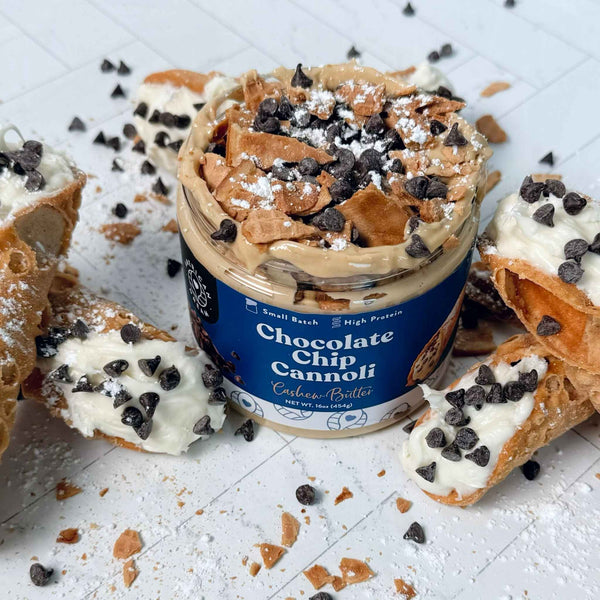 Chocolate Chip Cannoli Cashew Butter