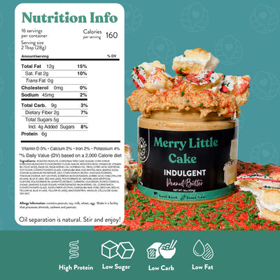 Merry Little Cake Indulgent Peanut Butter