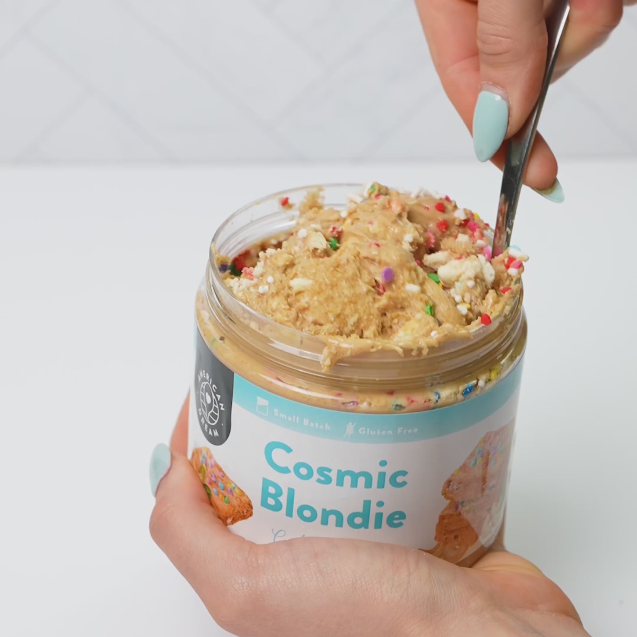 Gluten-Free Cosmic Blondie Cashew Butter