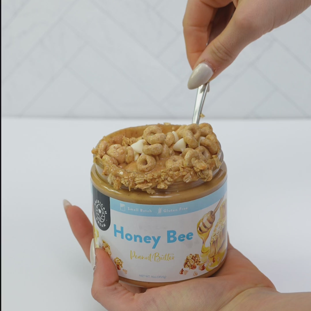 Gluten-Free Honey Bee Peanut Butter