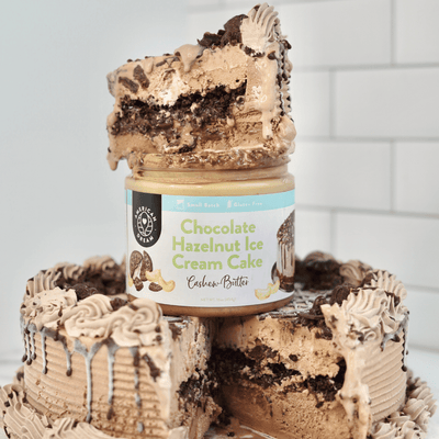 Chocolate Hazelnut Ice Cream Cake Cashew Butter