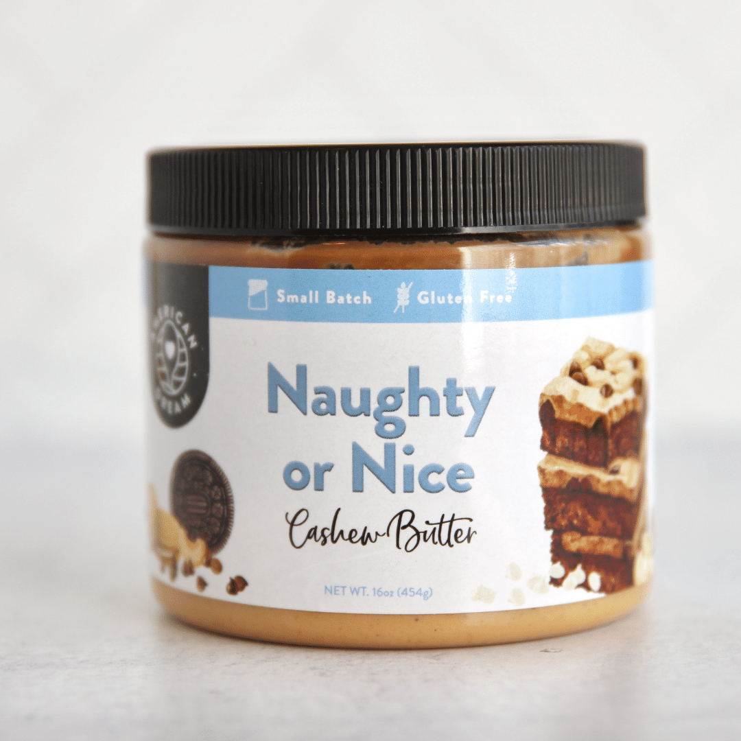 Gluten-Free Naughty or Nice Cashew Butter