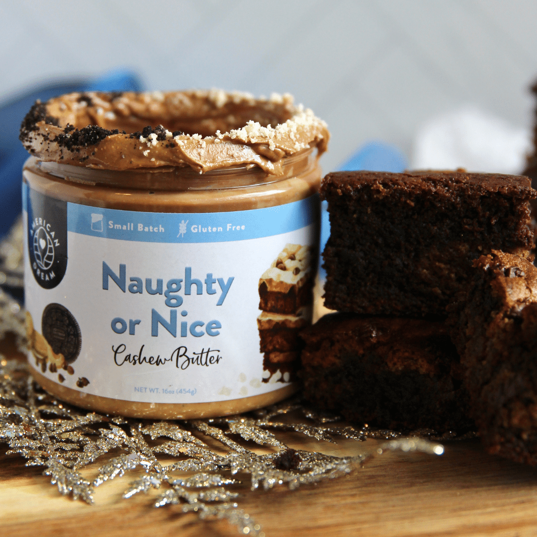 Gluten-Free Naughty or Nice Cashew Butter